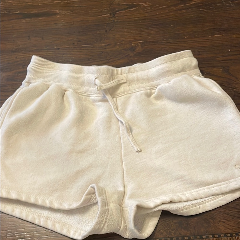 Women's Cream Shorts